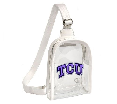 Littlearth NCAA 3D Logo Clear Mini Sling — View 29