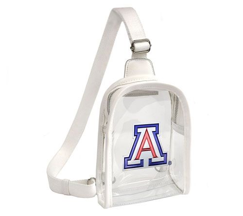 Littlearth NCAA 3D Logo Clear Mini Sling — View 31