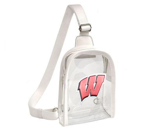 Littlearth NCAA 3D Logo Clear Mini Sling — View 34