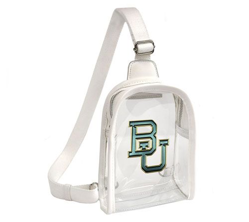 Littlearth NCAA 3D Logo Clear Mini Sling — View 37