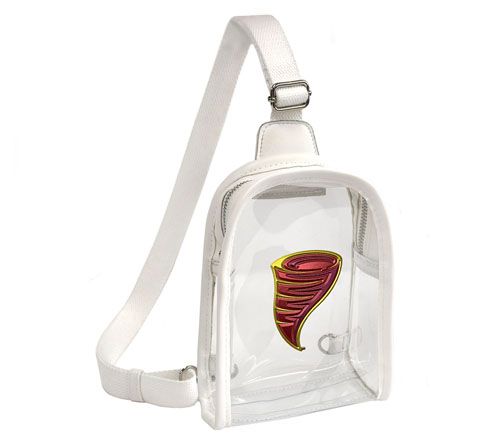 Littlearth NCAA 3D Logo Clear Mini Sling — View 41