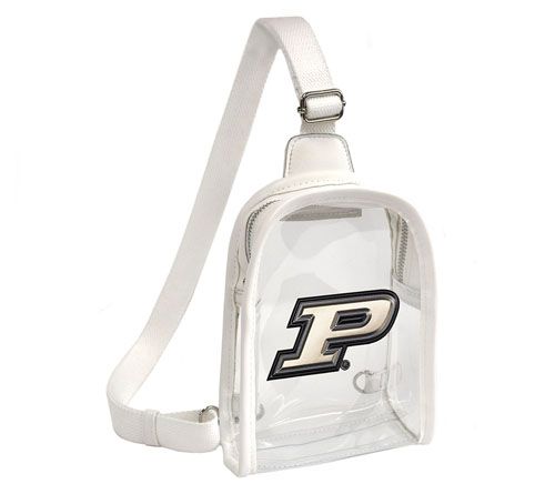 Littlearth NCAA 3D Logo Clear Mini Sling — View 47