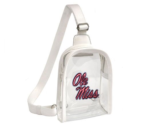 Littlearth NCAA 3D Logo Clear Mini Sling — View 52