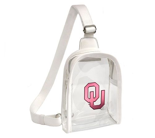 Littlearth NCAA 3D Logo Clear Mini Sling — View 53