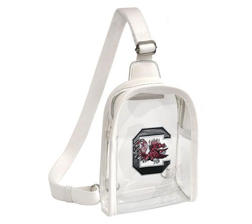 Littlearth NCAA 3D Logo Clear Mini Sling — View 54