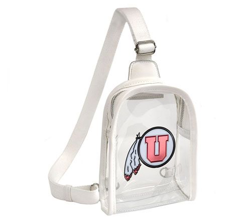Littlearth NCAA 3D Logo Clear Mini Sling — View 55