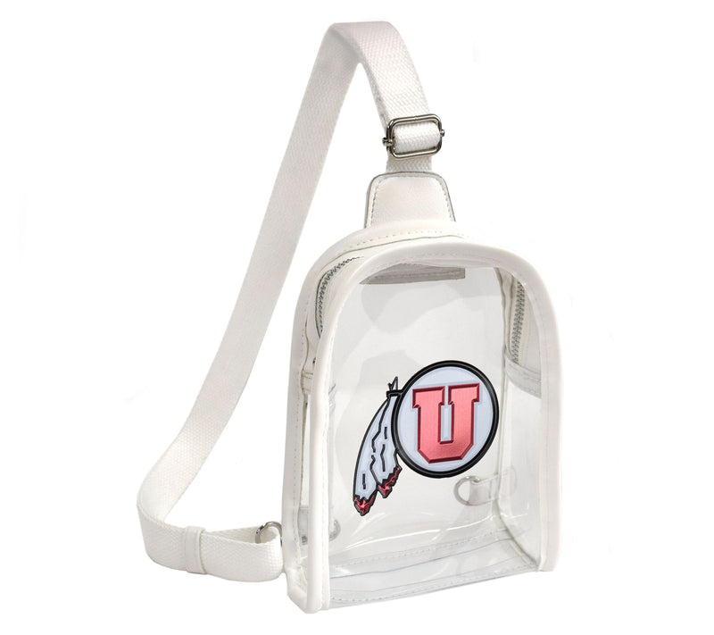 Littlearth NCAA 3D Logo Clear Mini Sling — View 106