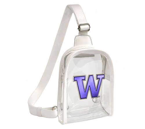 Littlearth NCAA 3D Logo Clear Mini Sling — View 56