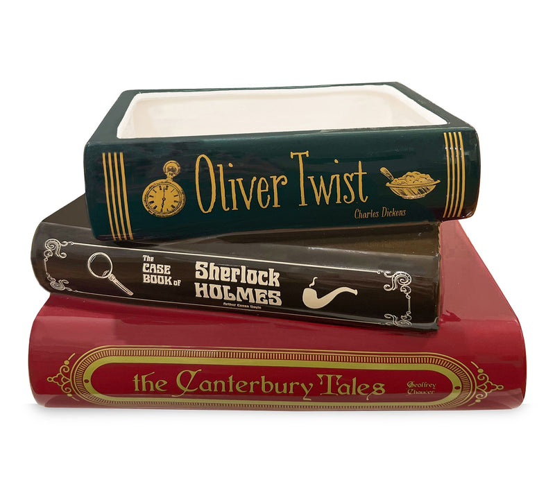 Steel Mill & Co. Stacked Books Planter — View 6