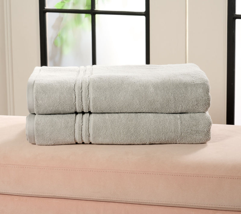 Home Reflections Set of 2 100% Cotton Bath Sheets — Main view