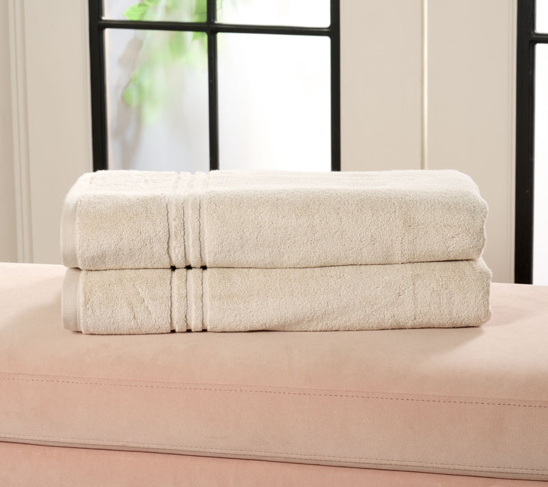Home Reflections Set of 2 100% Cotton Bath Sheets — View 19