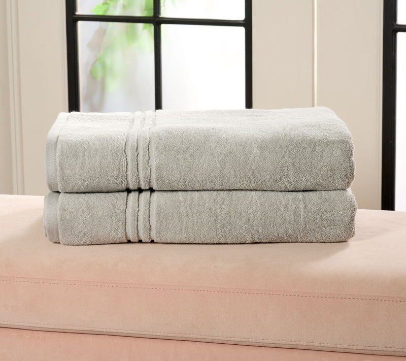 Home Reflections Set of 2 100% Cotton Bath Sheets — View 12
