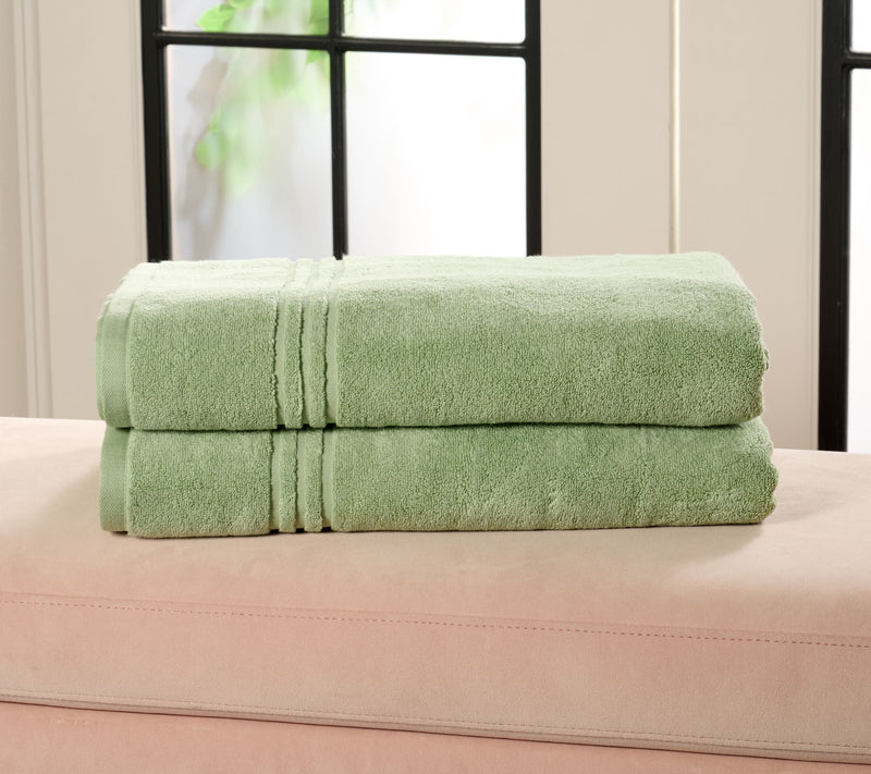 Home Reflections Set of 2 100% Cotton Bath Sheets — View 5