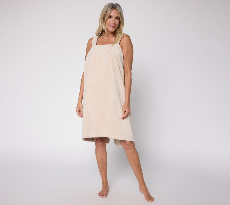 Home Reflections Cotton Bath Wrap — View 10
