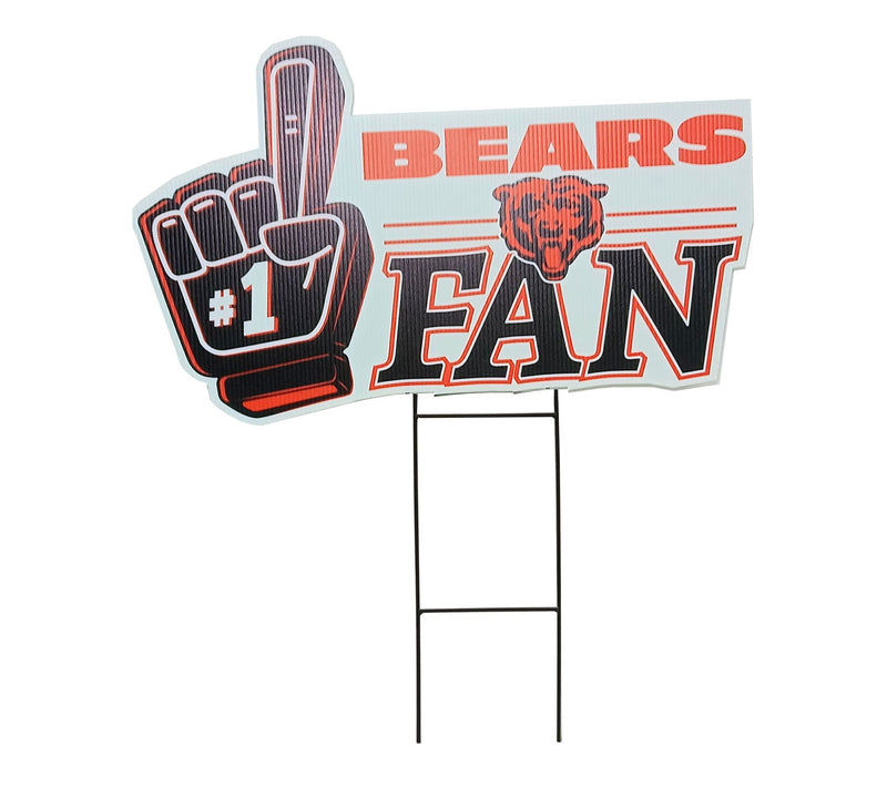 Pegasus Sports NFL #1 Fan Yard Sign — Main view