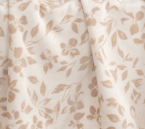 Berkshire 60x70 Twin Print Reversible Floral & Stripe Throw — View 6