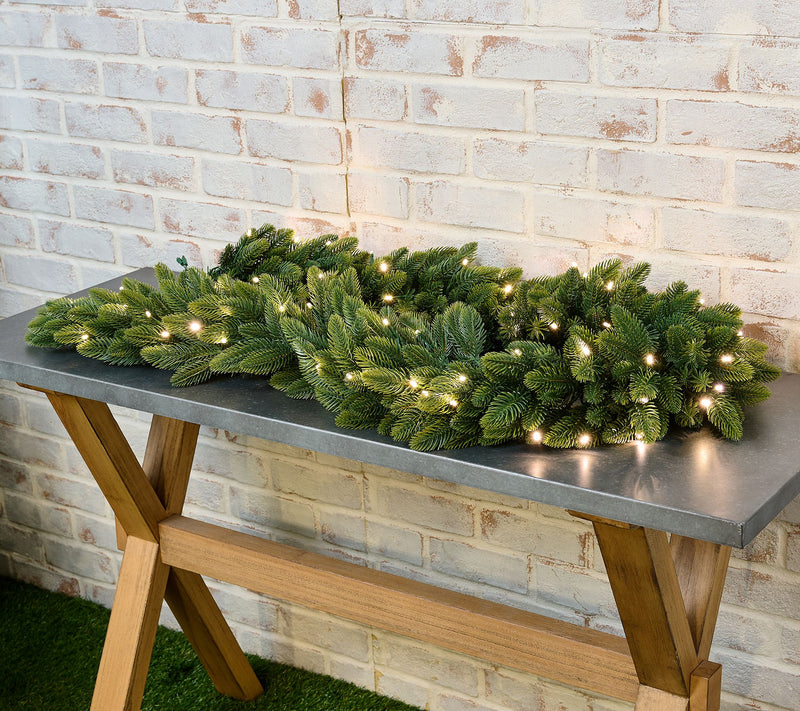 "As Is" Bethlehem Lights Grand Radiance 6' Garland w/ LEDs — Main view