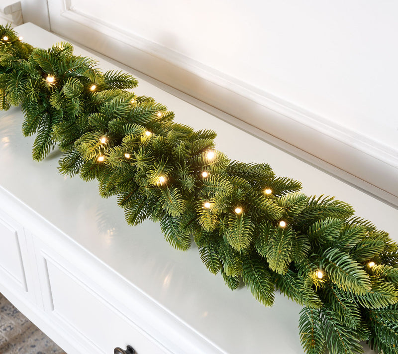 "As Is" Bethlehem Lights 9' Grand Radiance 3-in-1 Garland — View 9