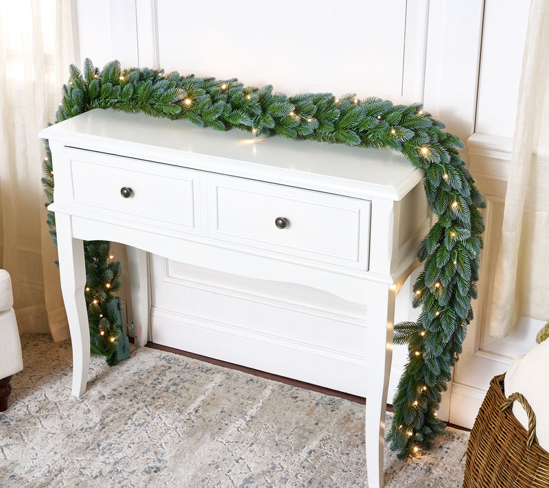 "As Is" Bethlehem Lights 9' Grand Radiance 3-in-1 Garland — View 2