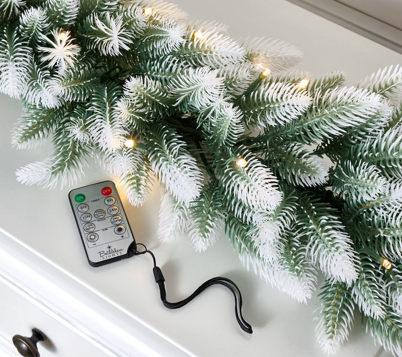 "As Is" Bethlehem Lights 9' Grand Radiance 3-in-1 Garland — View 3