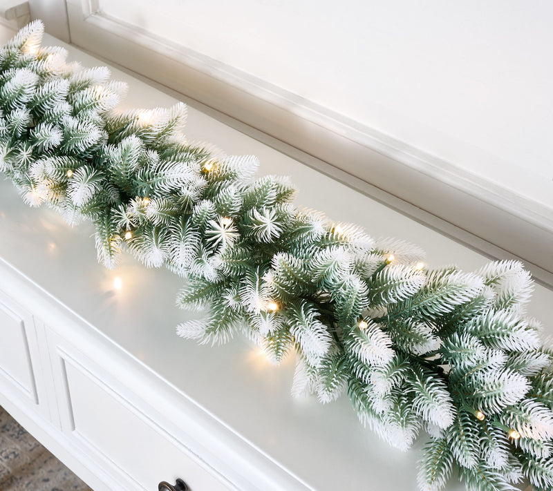"As Is" Bethlehem Lights 9' Grand Radiance 3-in-1 Garland — View 10
