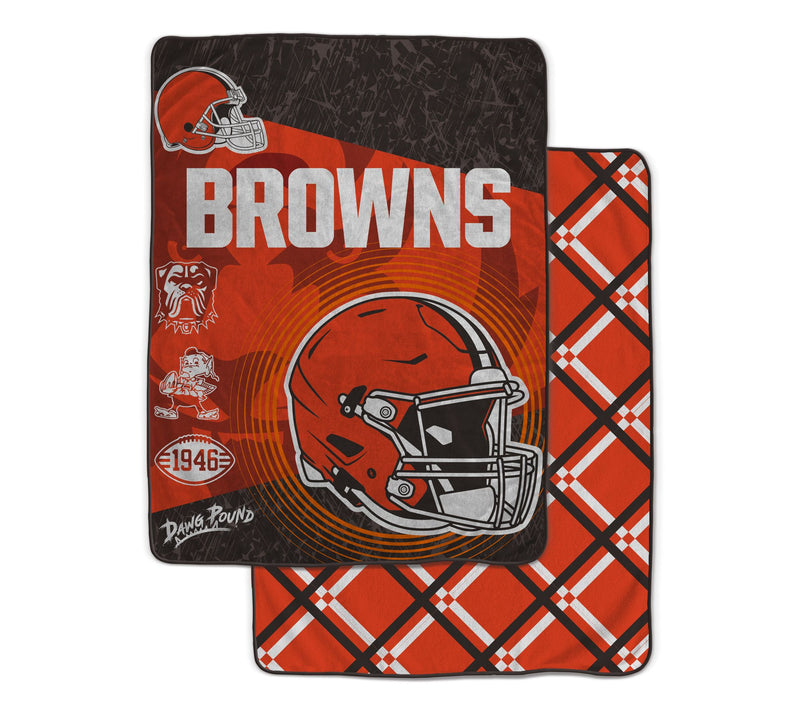 NFL Officially Licensed 60"x80" Fleece & Sherpa Back Throw — View 11