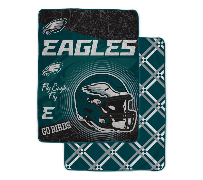 NFL Officially Licensed 60"x80" Fleece & Sherpa Back Throw — View 14