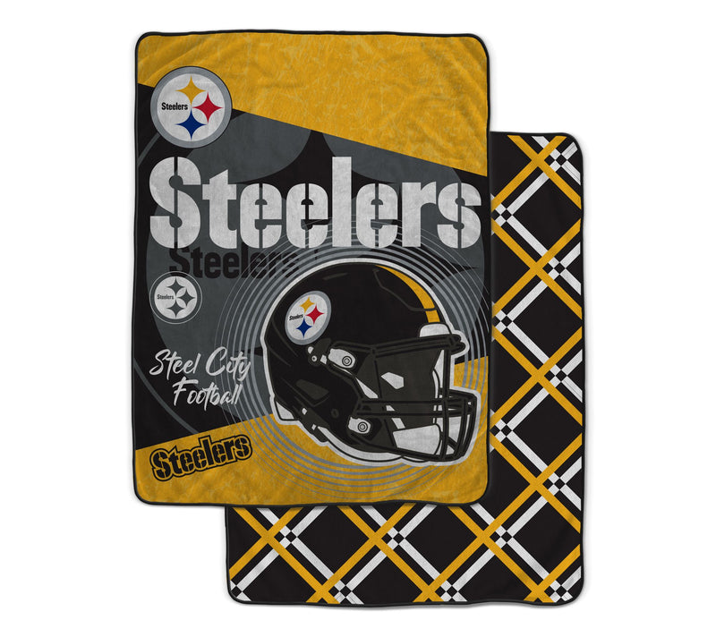 NFL Officially Licensed 60"x80" Fleece & Sherpa Back Throw — View 17
