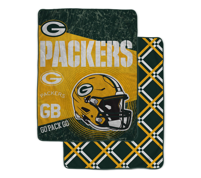 NFL Officially Licensed 60"x80" Fleece & Sherpa Back Throw — View 18