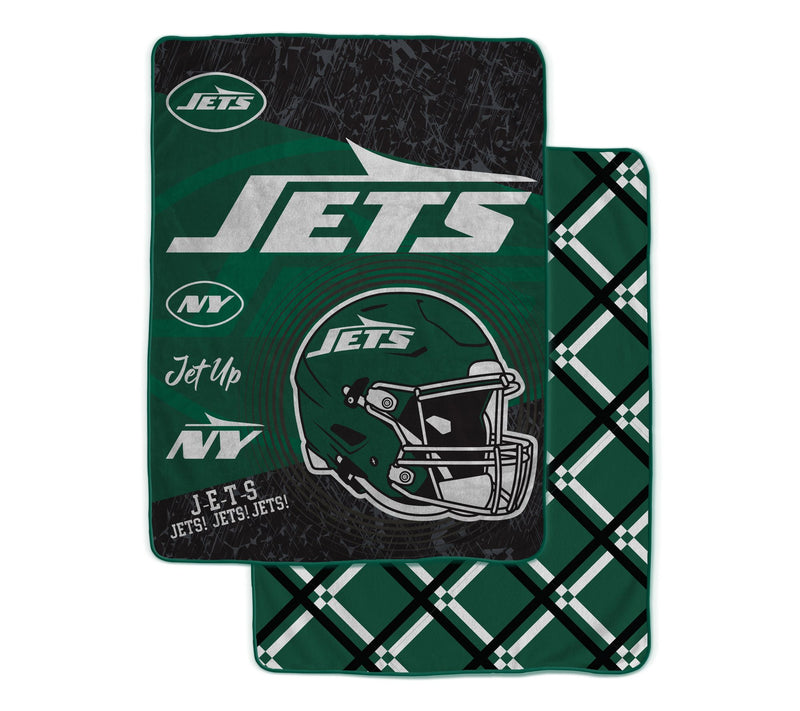 NFL Officially Licensed 60"x80" Fleece & Sherpa Back Throw — View 20