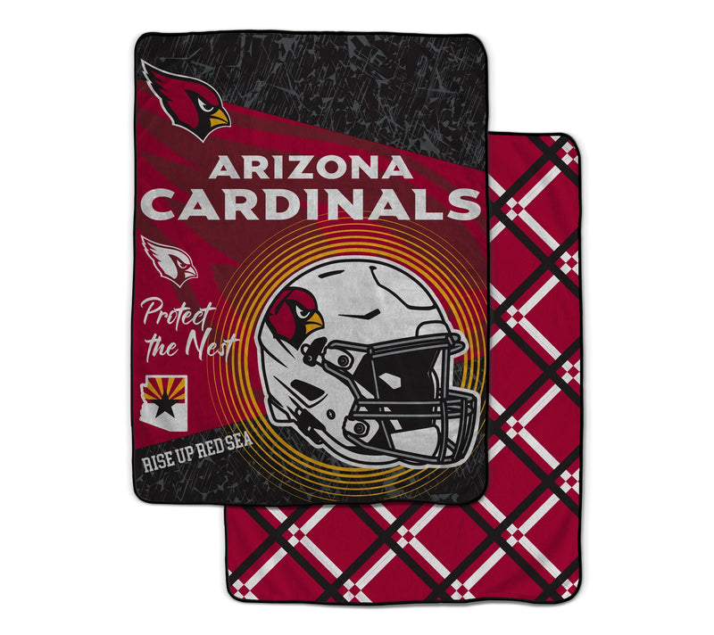 NFL Officially Licensed 60"x80" Fleece & Sherpa Back Throw — View 23