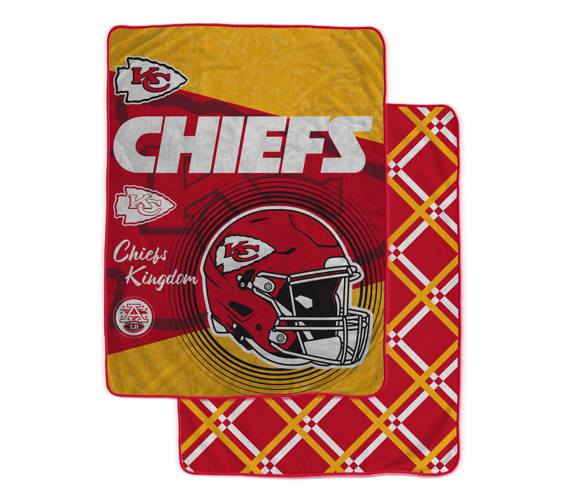 NFL Officially Licensed 60"x80" Fleece & Sherpa Back Throw — View 25