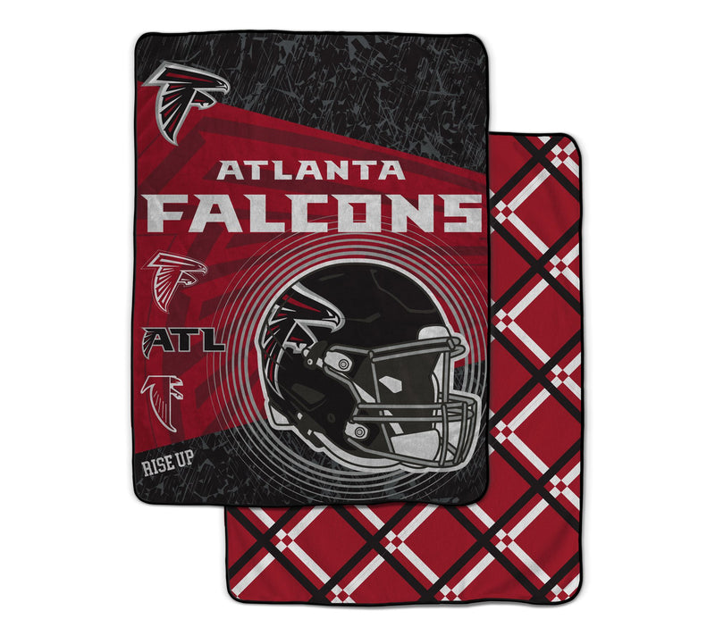 NFL Officially Licensed 60"x80" Fleece & Sherpa Back Throw — View 26