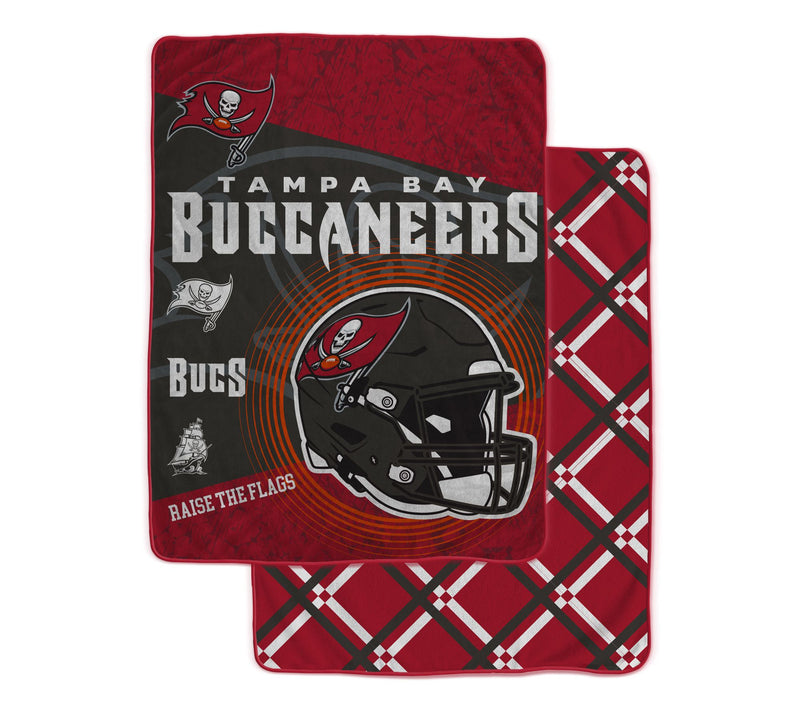 NFL Officially Licensed 60"x80" Fleece & Sherpa Back Throw — View 29