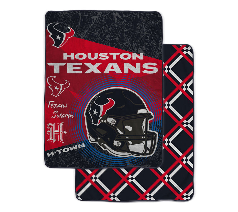 NFL Officially Licensed 60"x80" Fleece & Sherpa Back Throw — View 32