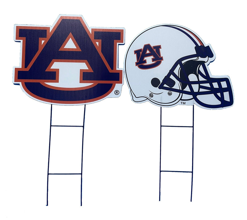 Pegasus Sports NCAA Logo and Helmet 2 Pack YardSign Set — View 2