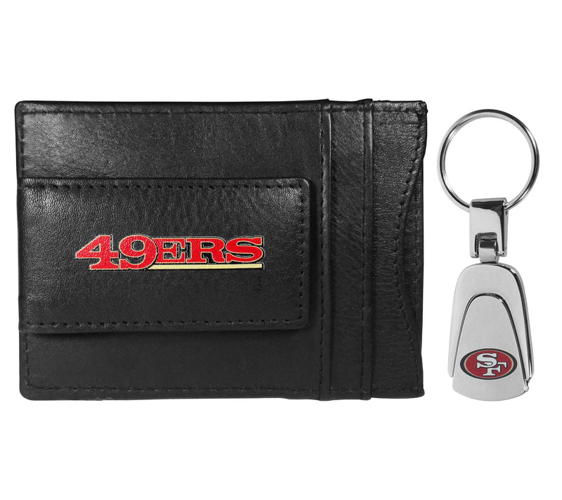 Siskiyou Sports NFL Leather Cash & Cardholder &Steel Keychai — View 34