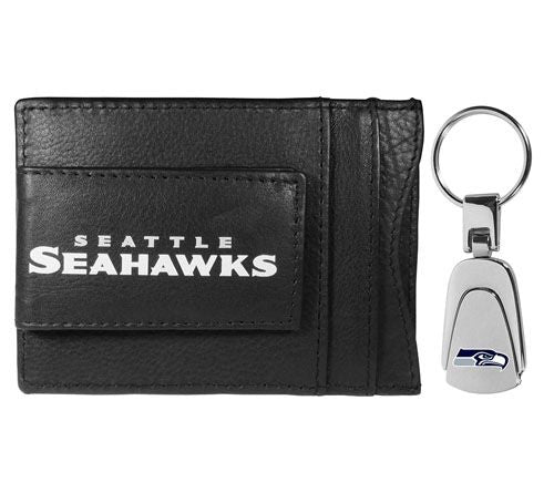 Siskiyou Sports NFL Leather Cash & Cardholder &Steel Keychai — View 7