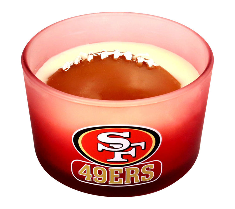 Pegasus Sports NFL 3D Football Wax 14oz Glass Cndle — View 2