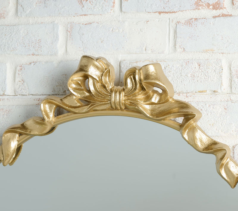 Home Reflections 24" Antique Metal Bow Mirror — View 2