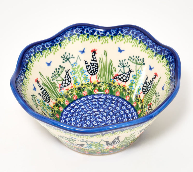 Lidia's Polish Pottery Medium Viki Bowl — View 2