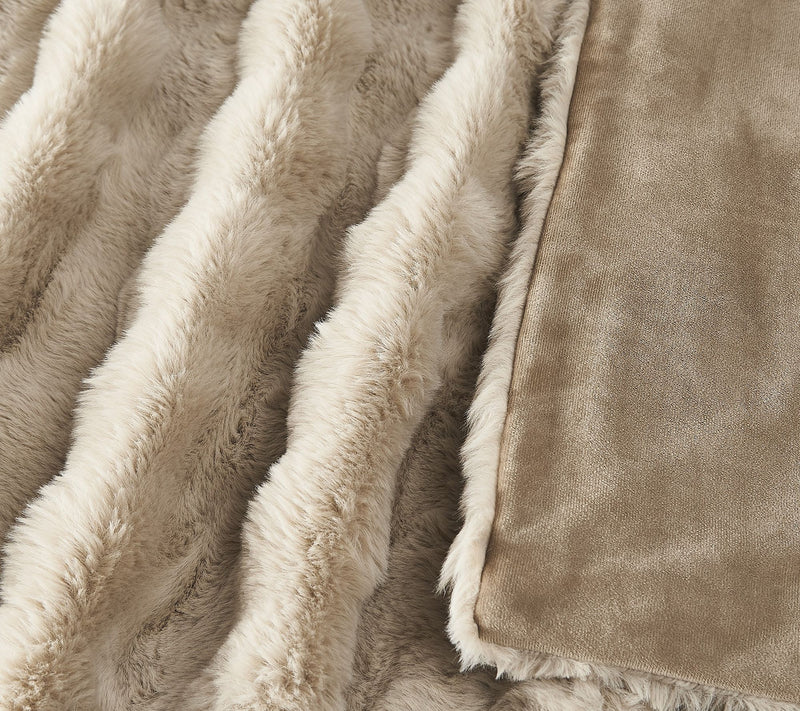 Frye Bubble Faux Fur King Comforter Set — View 3