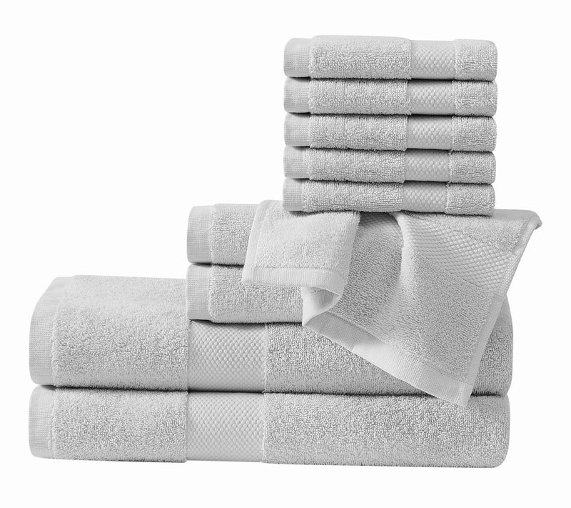 Cannon Luxe Turkish Cotton 10 Piece Towel Set — View 2