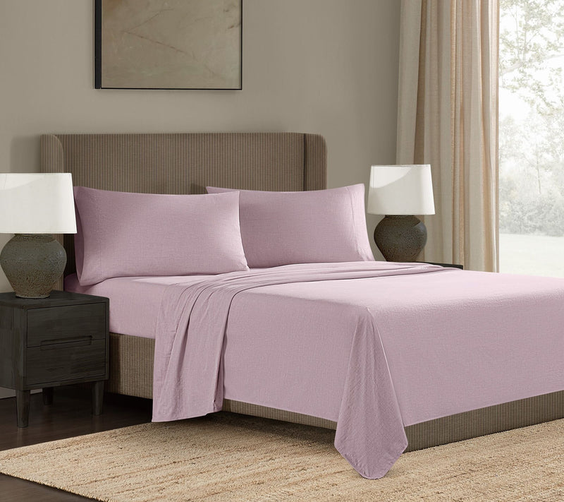 Frye Dusted Denim CVC King 4 Piece Sheet Set — View 15