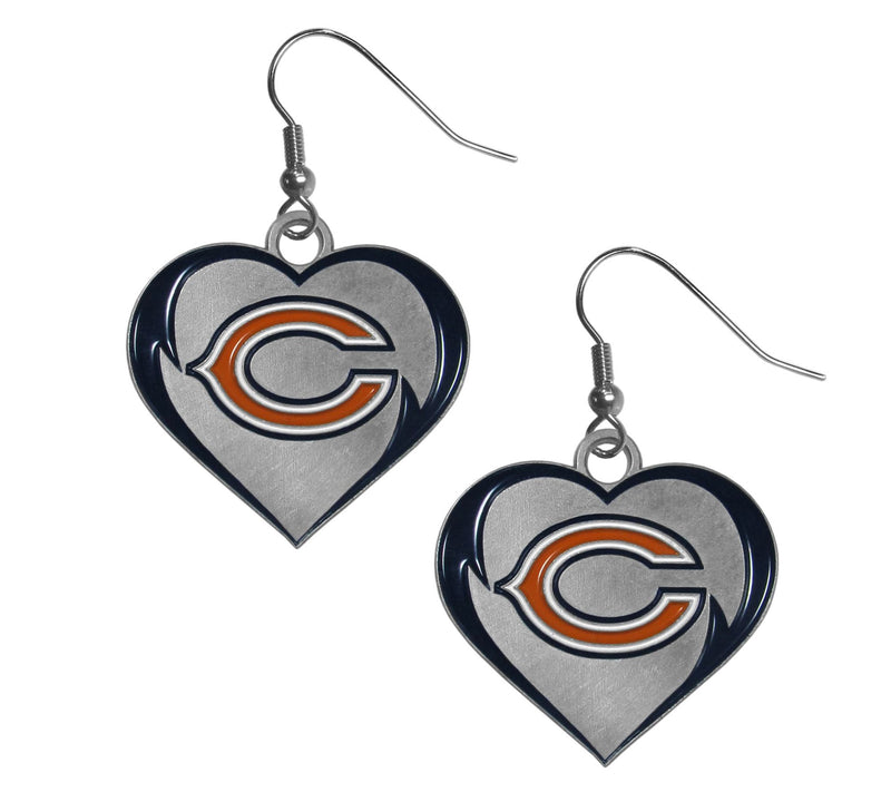 Siskiyou Sports NFL Heart Dangle Earrings — View 29