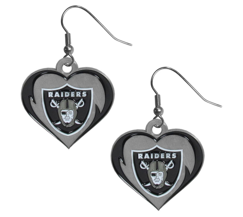 Siskiyou Sports NFL Heart Dangle Earrings — View 31