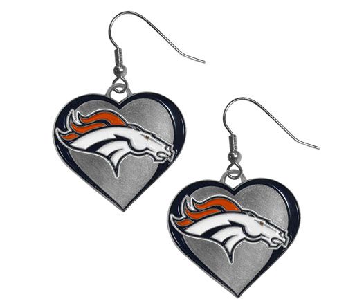 Siskiyou Sports NFL Heart Dangle Earrings — View 7