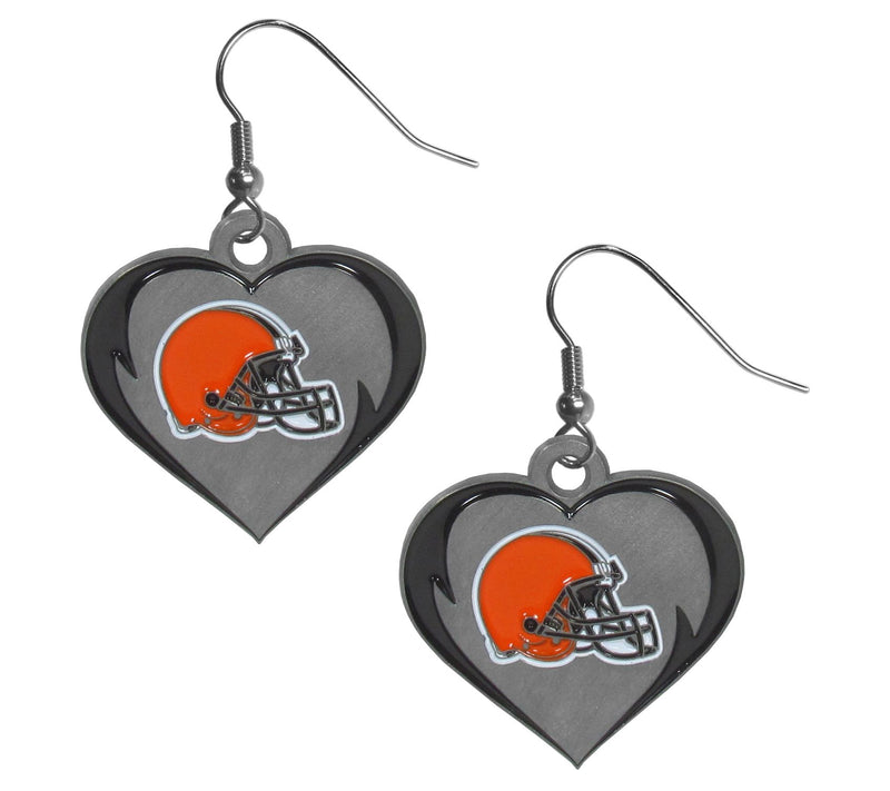Siskiyou Sports NFL Heart Dangle Earrings — View 36