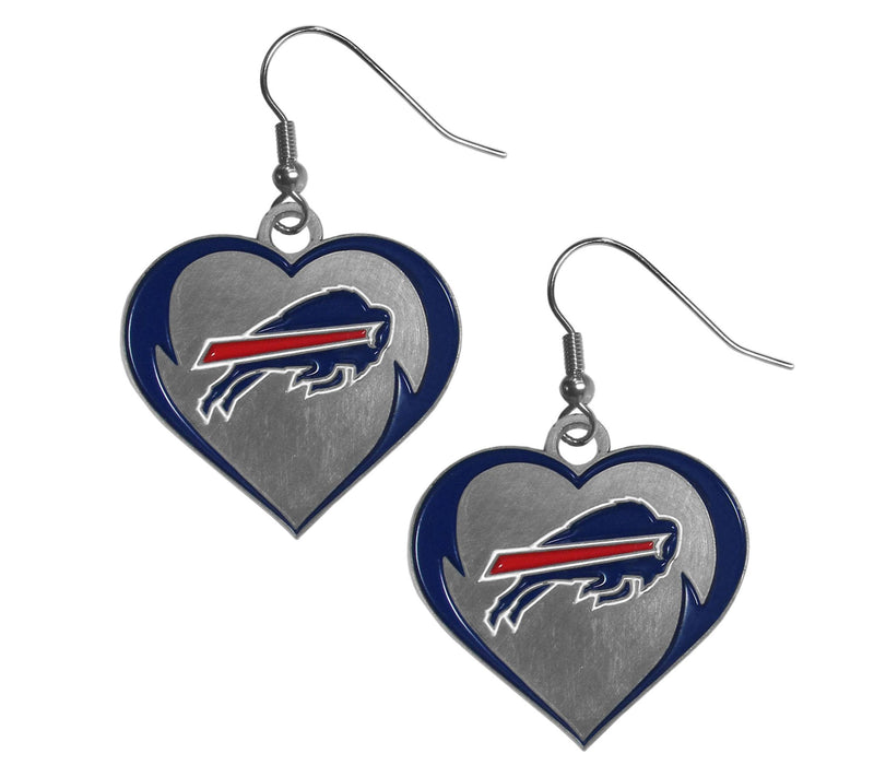 Siskiyou Sports NFL Heart Dangle Earrings — View 39