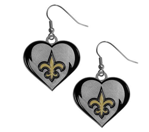 Siskiyou Sports NFL Heart Dangle Earrings — View 16